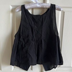 Roxy, size large, black women’s tank top